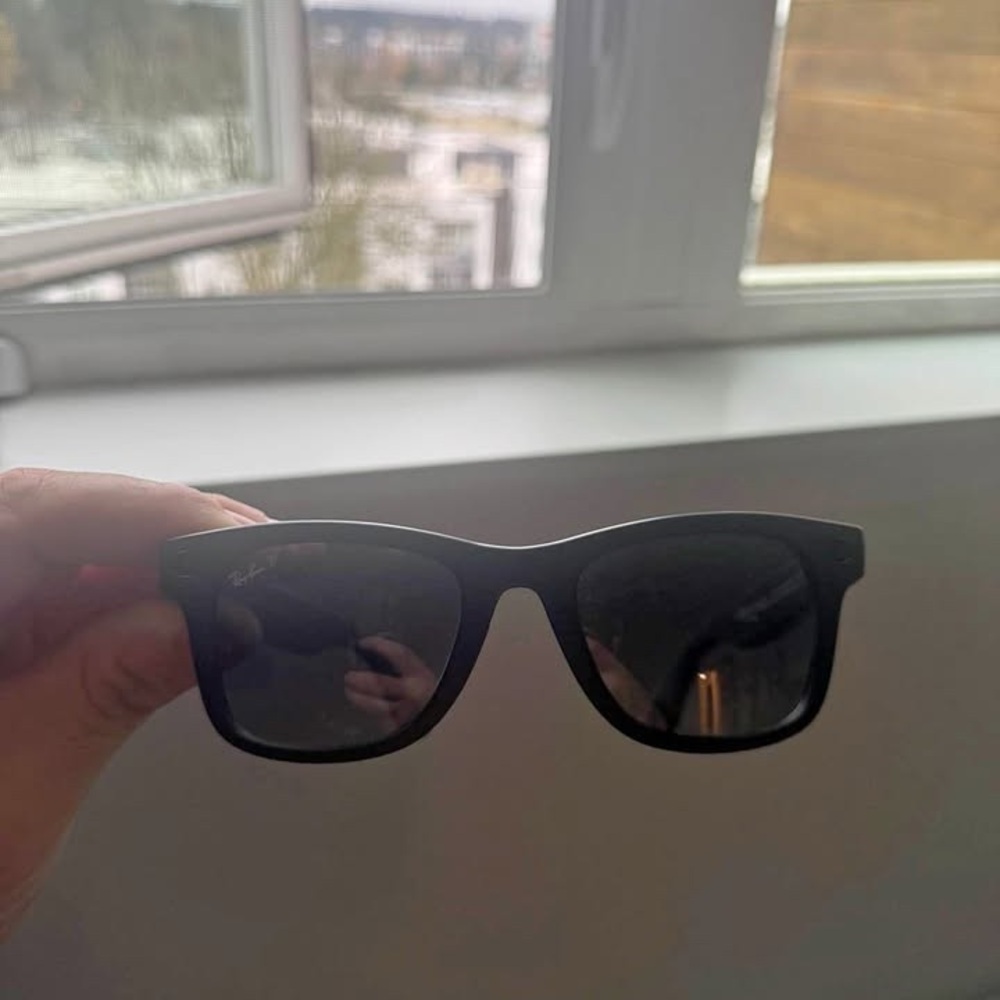 Meta Ray-Ban Black Wearable Glasses